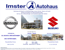 Tablet Screenshot of imster-autohaus.at